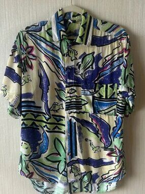 Vintage Nativewear Designs button down